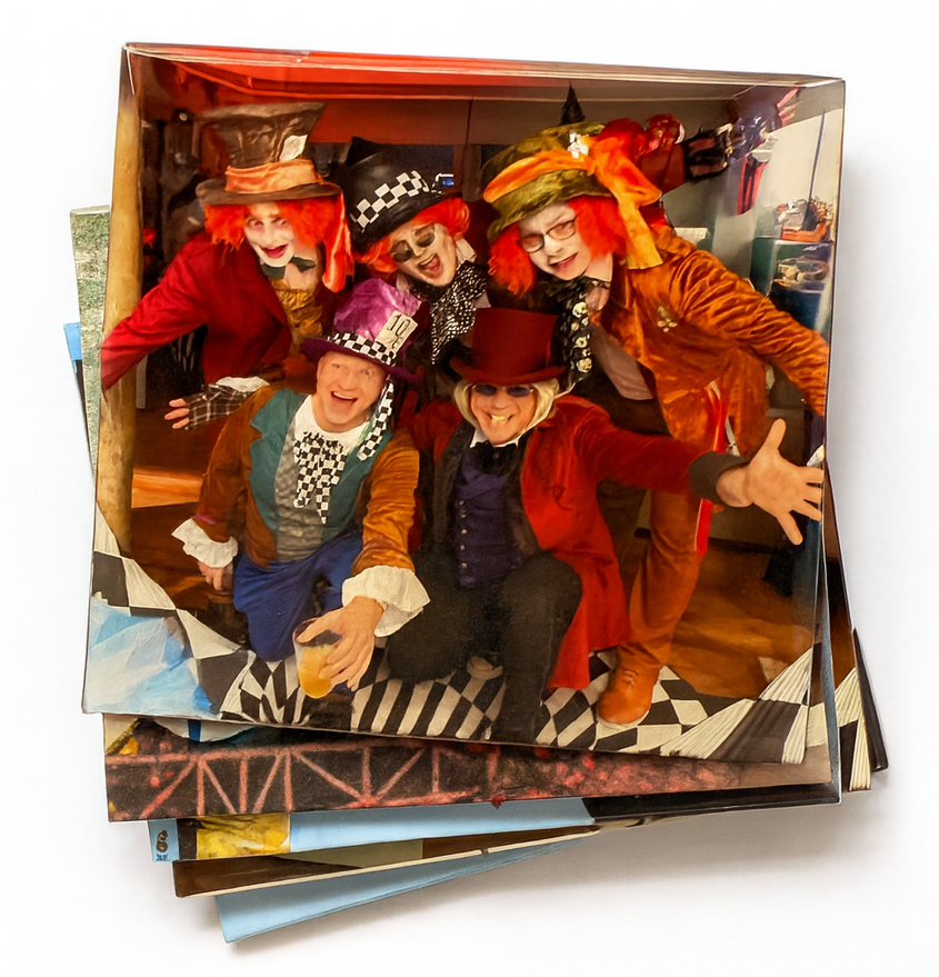 Custom Photo Magnets - Set of 9 Custom 2.5" x 2.5" Square Magnets